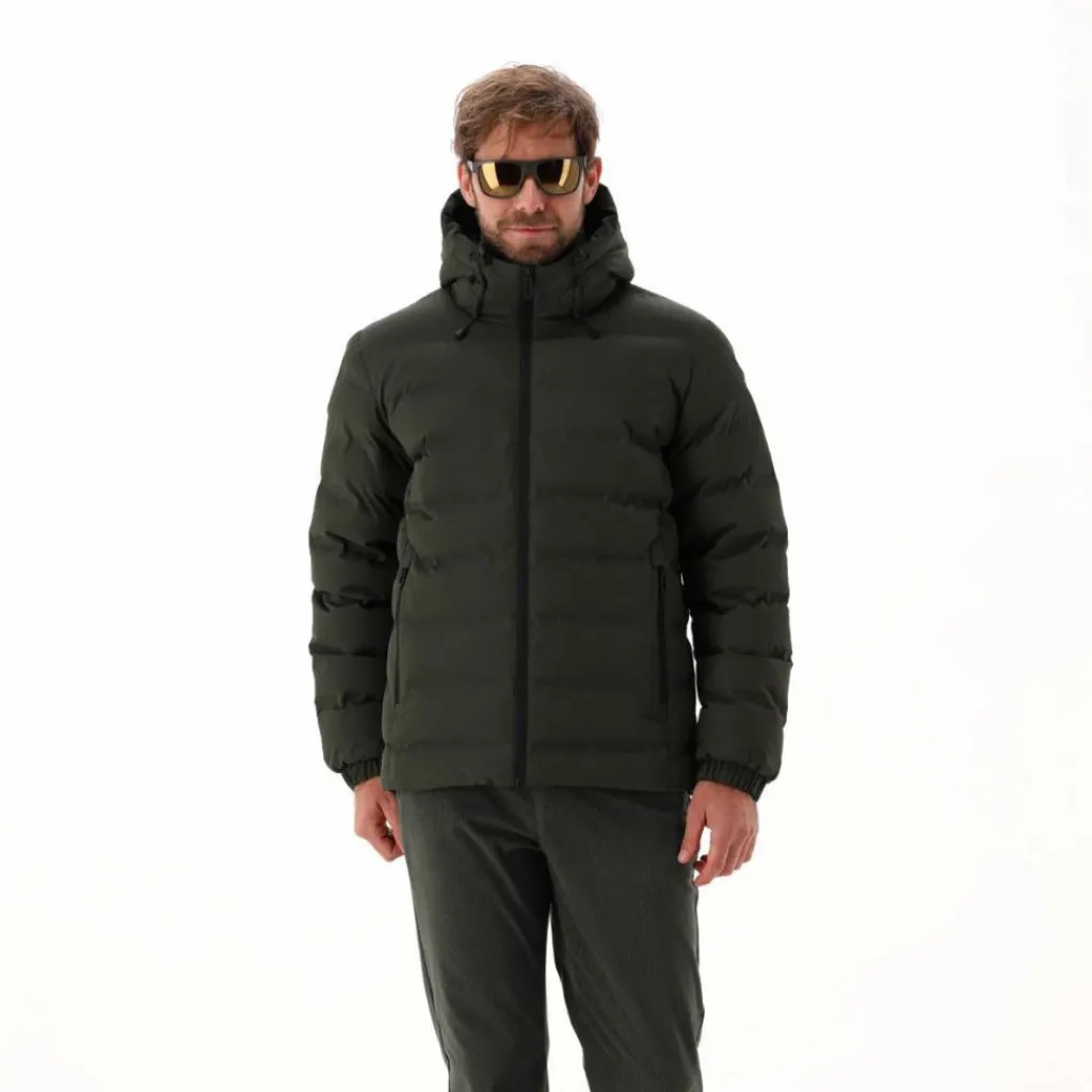 Wattierte Herrenjacke mit regulierbarer Kapuze>CMP Discount