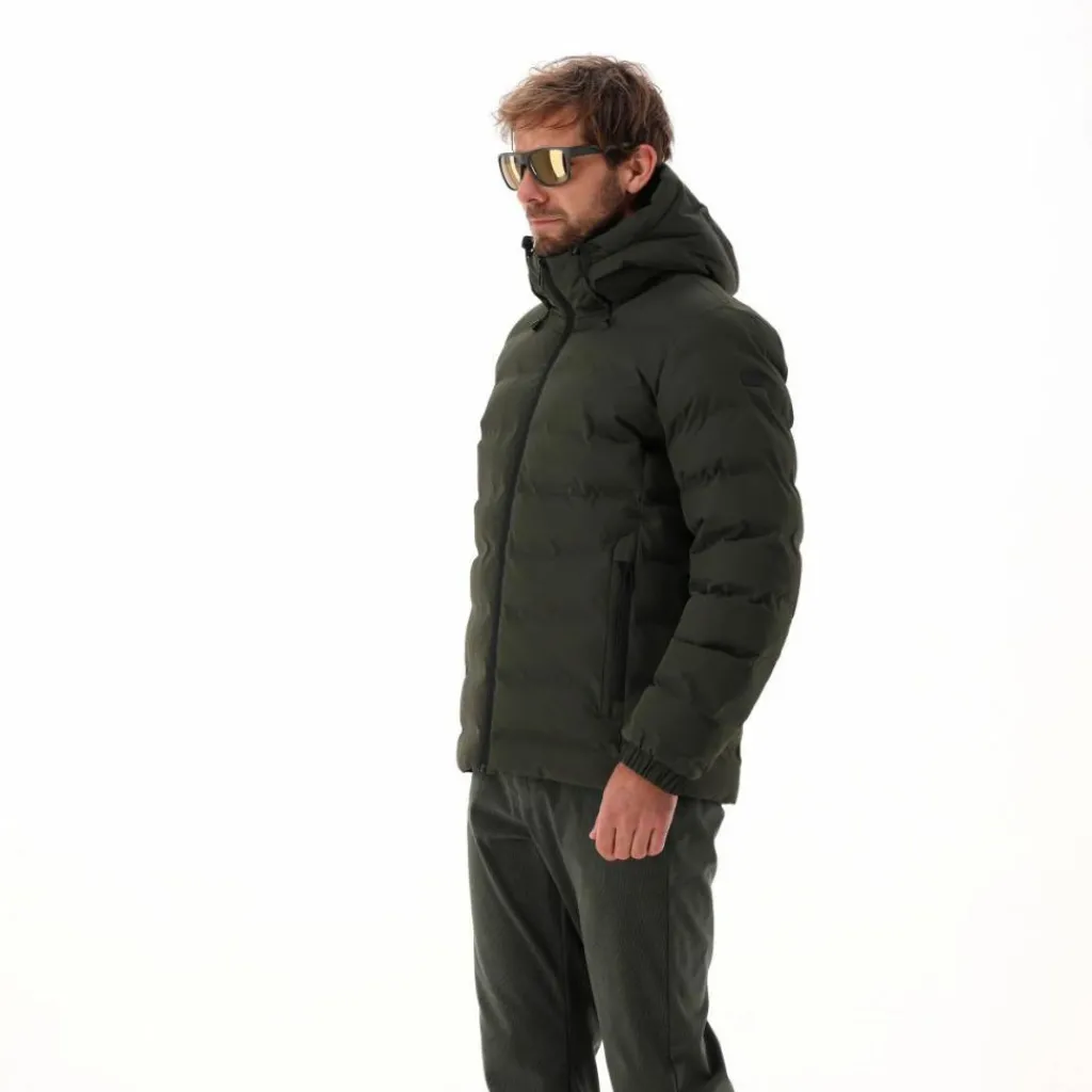 Wattierte Herrenjacke mit regulierbarer Kapuze>CMP Discount