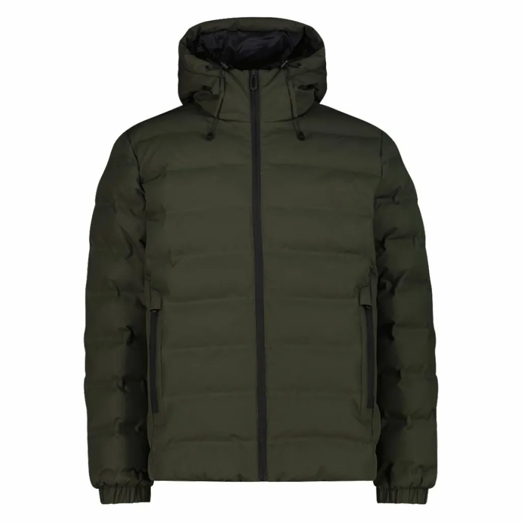 Wattierte Herrenjacke mit regulierbarer Kapuze>CMP Discount