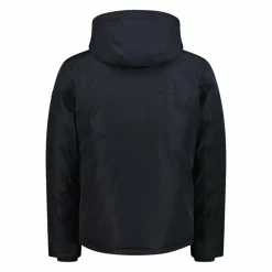 Wattierte Herrenjacke mit Kapuze><noscript><img width=