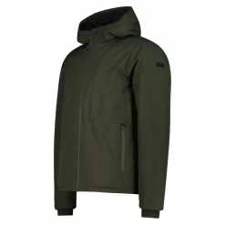 Wattierte Herrenjacke mit Kapuze><noscript><img width=