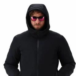 Wattierte Herrenjacke mit Kapuze><noscript><img width=