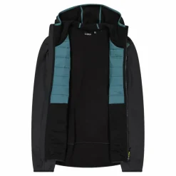 Wattierte Hybridjacke Unlimitech mit Kapuze für Herren><noscript><img width=