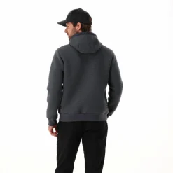 Wattierte Jacke aus Knit Tech für Herren mit Kapuze><noscript><img width=