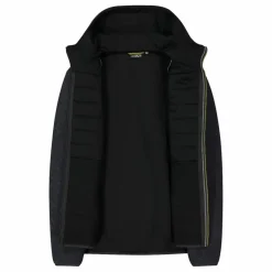 Wattierte Jacke aus Knit Tech für Herren mit Kapuze><noscript><img width=