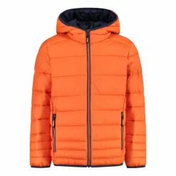 Wattierte Jungenjacke mit Kapuze>CMP Online