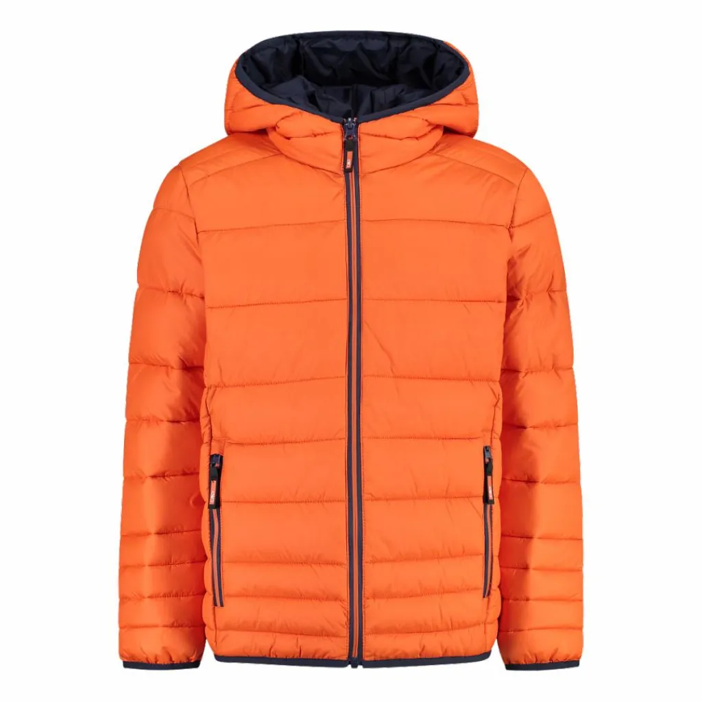 Wattierte Jungenjacke mit Kapuze>CMP Online