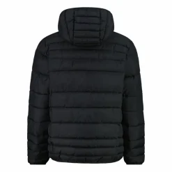 Wattierte Jungenjacke mit Kapuze><noscript><img width=