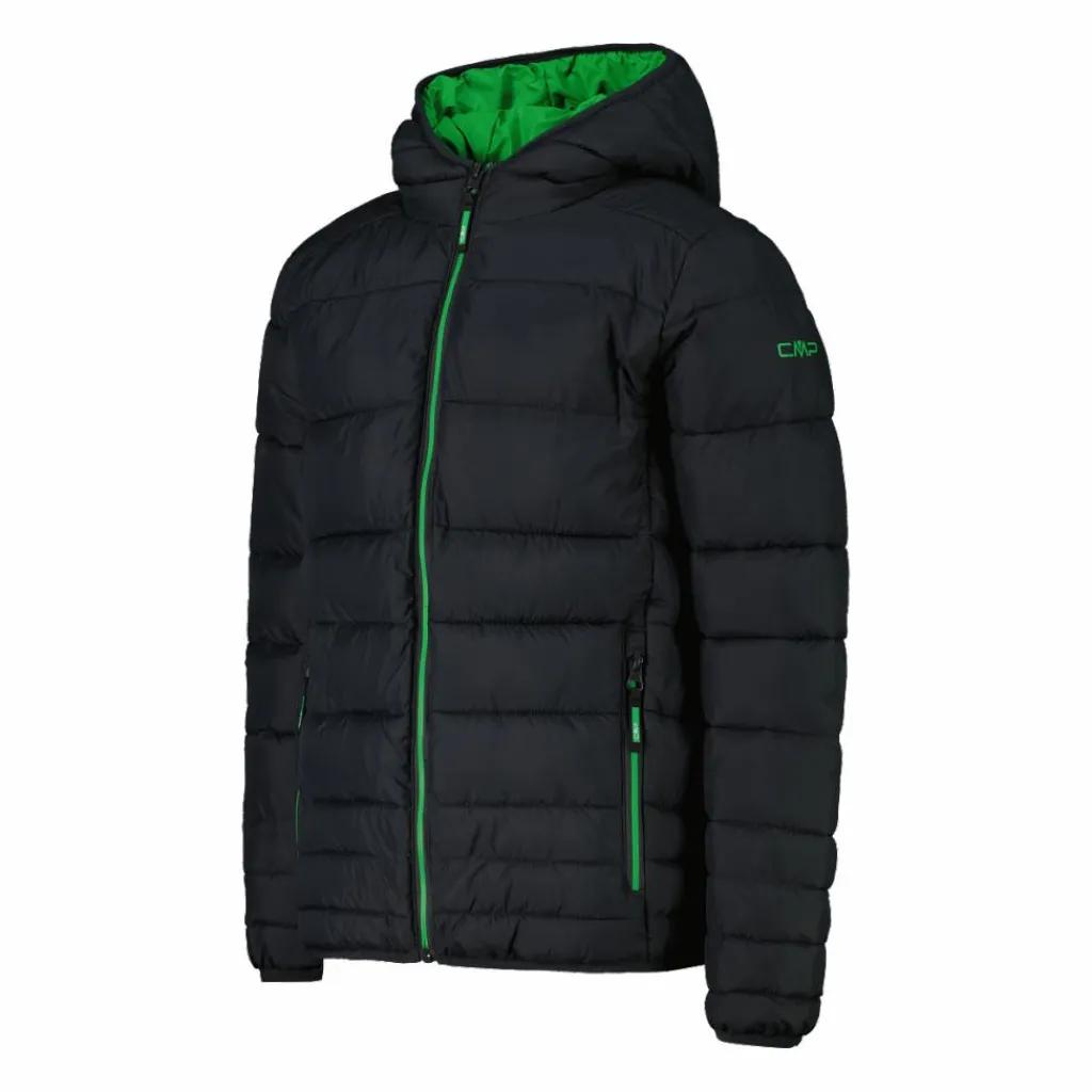 Wattierte Jungenjacke mit Kapuze>CMP Online