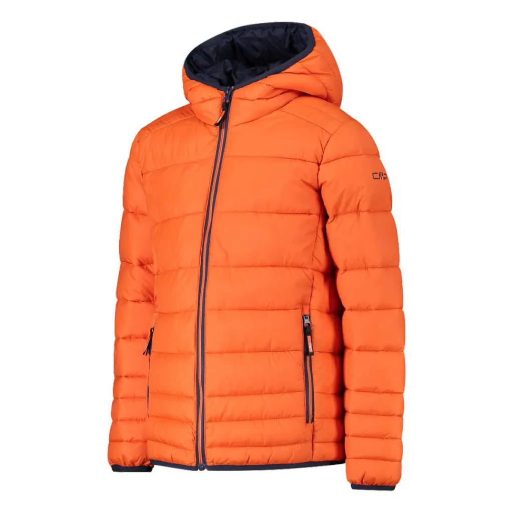 Wattierte Jungenjacke mit Kapuze>CMP Online