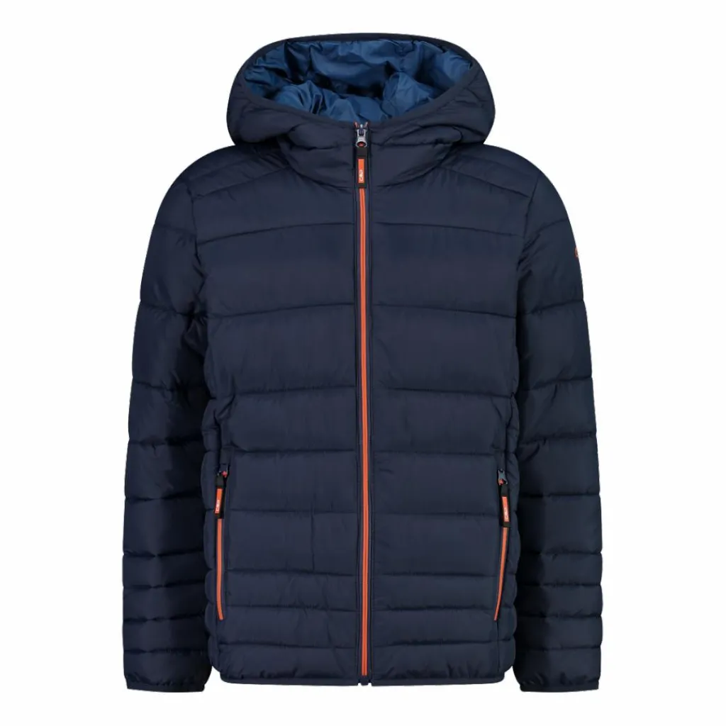 Wattierte Jungenjacke mit Kapuze>CMP Online