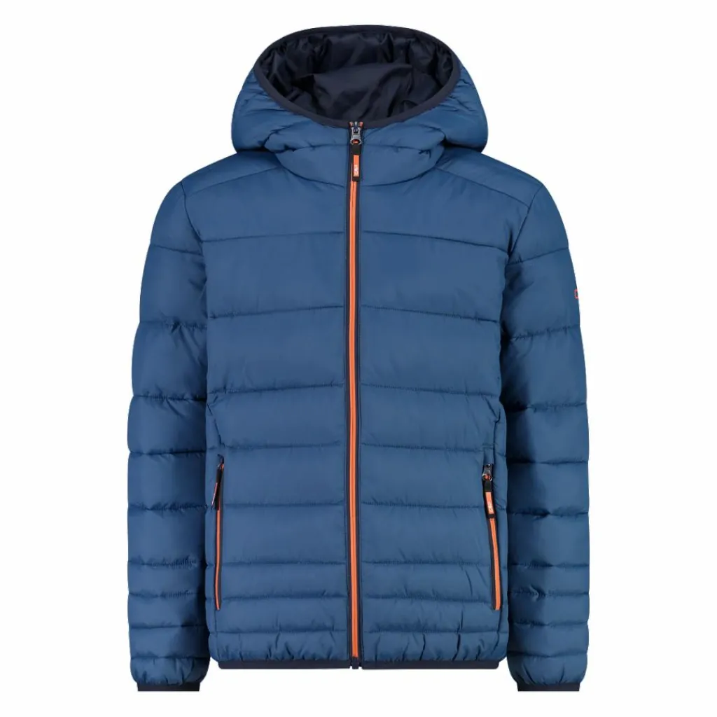 Wattierte Jungenjacke mit Kapuze>CMP Online