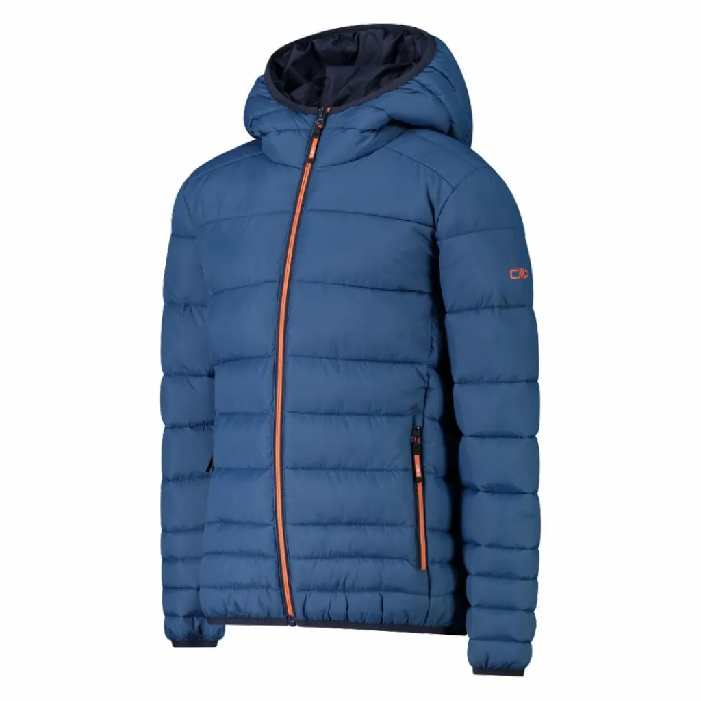 Wattierte Jungenjacke mit Kapuze>CMP Online