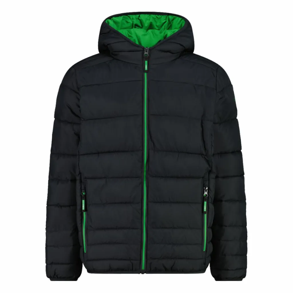 Wattierte Jungenjacke mit Kapuze>CMP Online