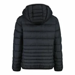 Wattierte Jungenjacke mit Kapuze><noscript><img width=