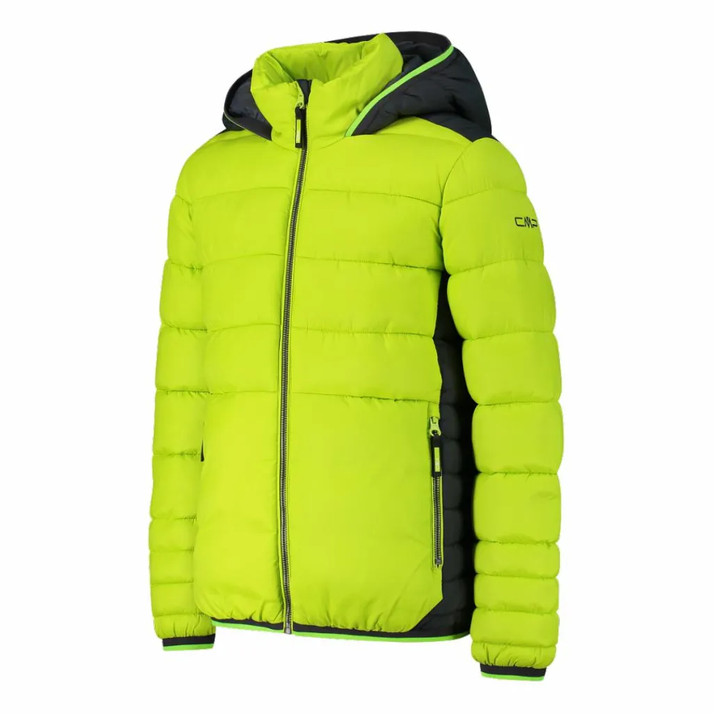 Wattierte Jungenjacke mit Kapuze>CMP Online