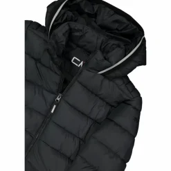 Wattierte Jungenjacke mit Kapuze><noscript><img width=
