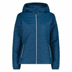 Wattierte Steppjacke mit Kapuze für Damen><noscript><img width=