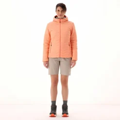 Wattierte Steppjacke mit Kapuze für Damen><noscript><img width=
