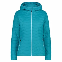 Wattierte Steppjacke mit Kapuze für Damen><noscript><img width=