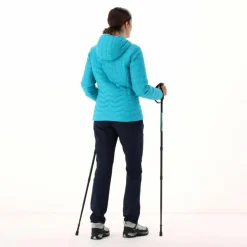 Wattierte Steppjacke mit Kapuze für Damen><noscript><img width=