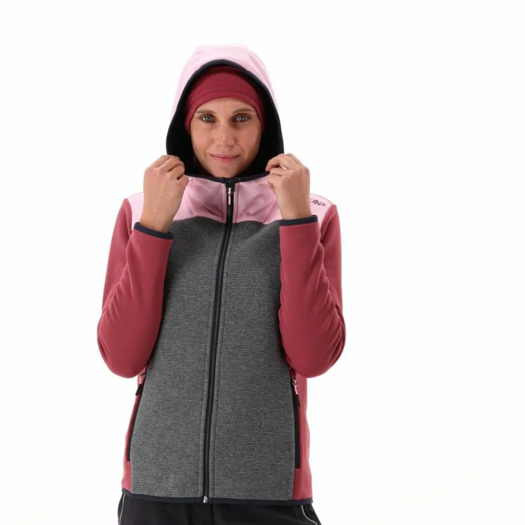 Wooltech-Damenjacke mit Kapuze>CMP Clearance