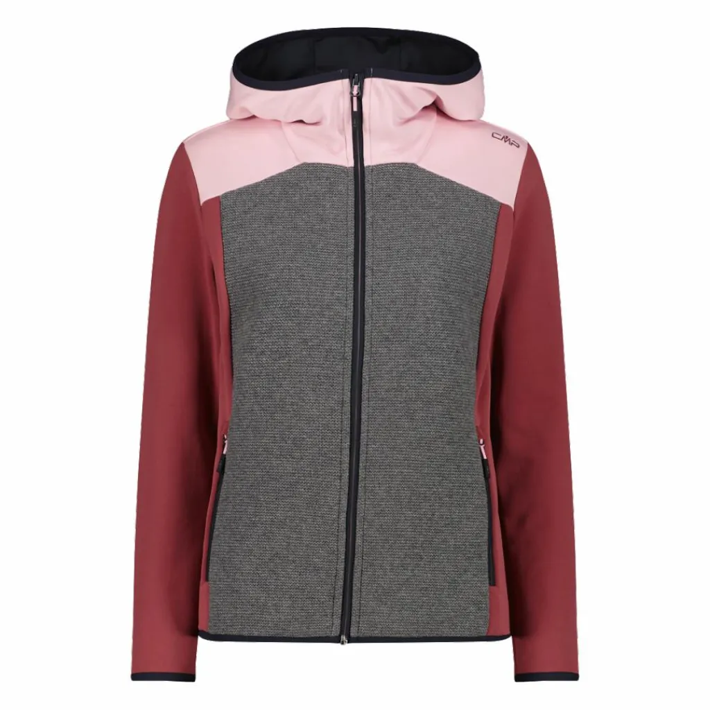 Wooltech-Damenjacke mit Kapuze>CMP Clearance
