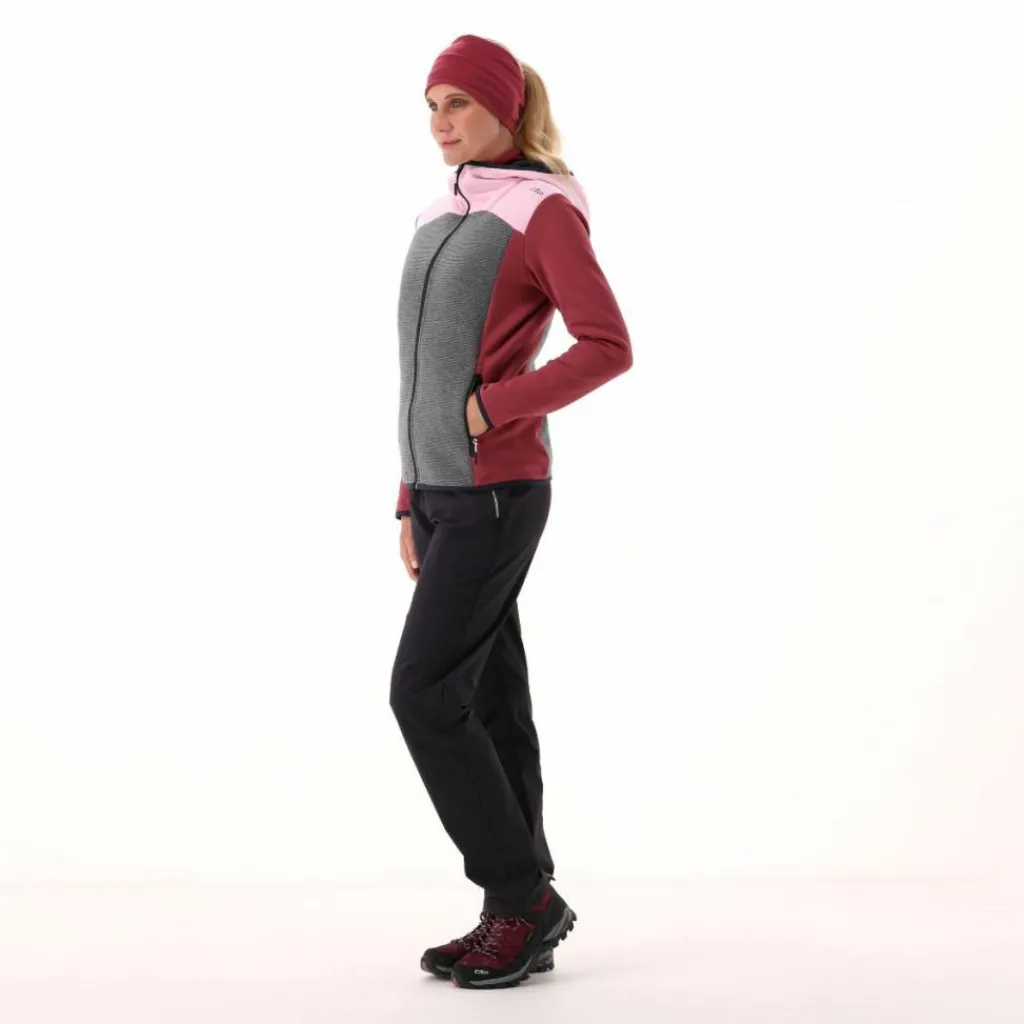 Wooltech-Damenjacke mit Kapuze>CMP Clearance