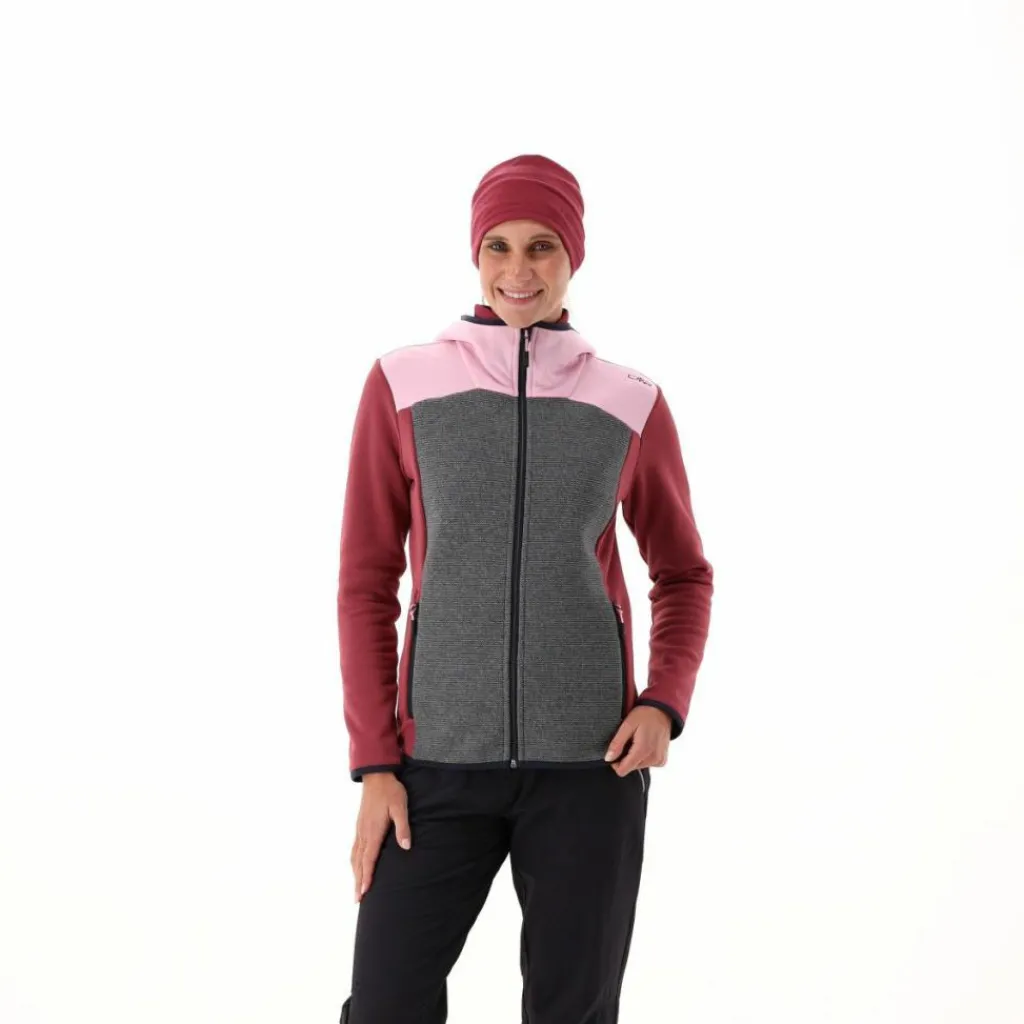 Wooltech-Damenjacke mit Kapuze>CMP Clearance