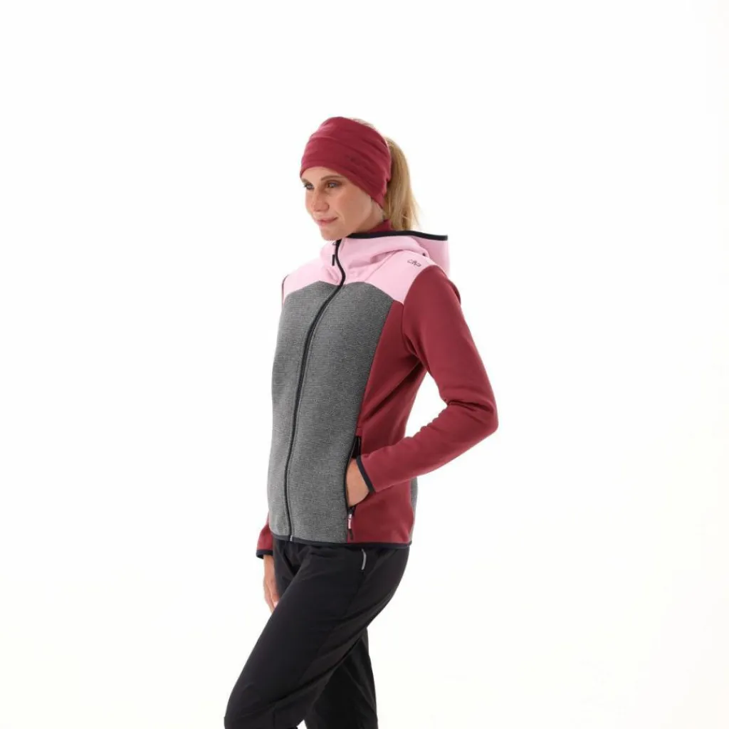 Wooltech-Damenjacke mit Kapuze>CMP Clearance