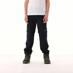 Zip-Off-Jungenhose aus Stretchgewebe><noscript><img width=