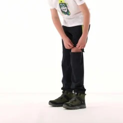 Zip-Off-Jungenhose aus Stretchgewebe><noscript><img width=