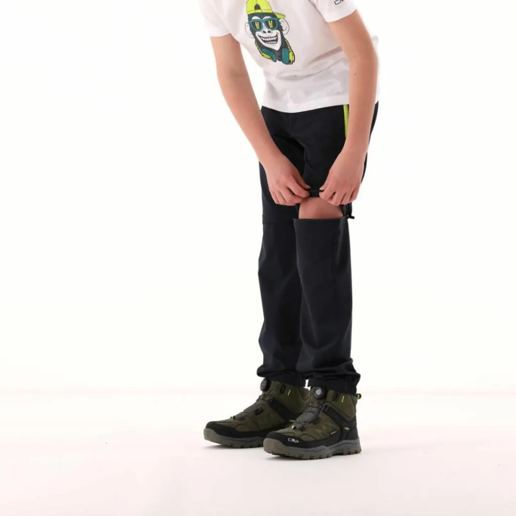 Zip-Off-Jungenhose aus Stretchgewebe>CMP Clearance