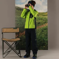 Zip-Off-Jungenhose aus Stretchgewebe><noscript><img width=