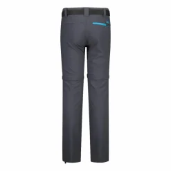 Zip-Off-Mädchenhose aus Stretchgewebe><noscript><img width=