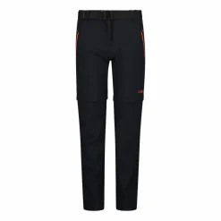 Zip-Off-Mädchenhose aus Stretchgewebe><noscript><img width=