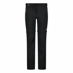 Zip-Off-Mädchenhose aus Stretchgewebe><noscript><img width=