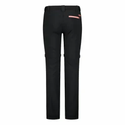Zip-Off-Mädchenhose aus Stretchgewebe><noscript><img width=