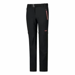 Zip-Off-Mädchenhose aus Stretchgewebe><noscript><img width=