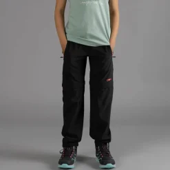 Zip-Off-Mädchenhose aus Stretchgewebe><noscript><img width=