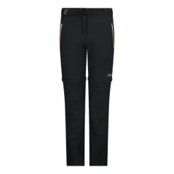 Zip-Off-Mädchenhose aus Stretchgewebe><noscript><img width=