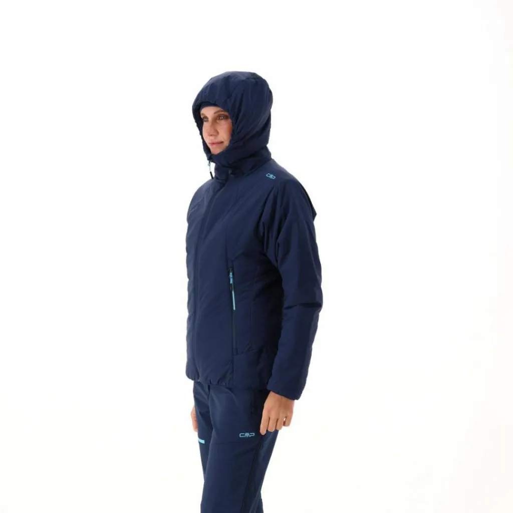 Zusammenfaltbare wasserabweisend Damenjacke mit Kapuze>CMP Online