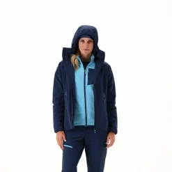 Zusammenfaltbare wasserabweisend Damenjacke mit Kapuze><noscript><img width=