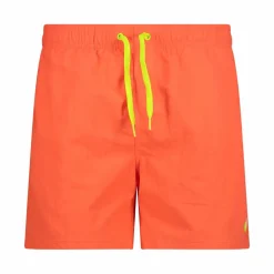 Zweifarbige Bermuda-Badeshorts><noscript><img width=