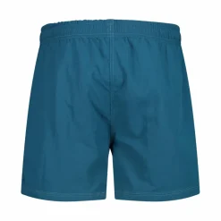 Zweifarbige Bermuda-Badeshorts><noscript><img width=